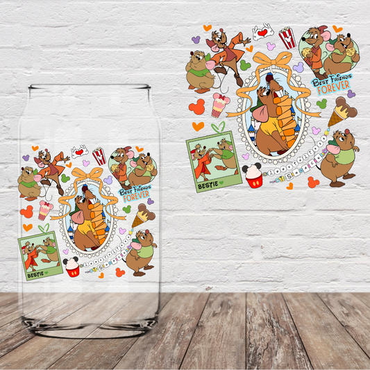 Best Friends Forever  4” UV DTF