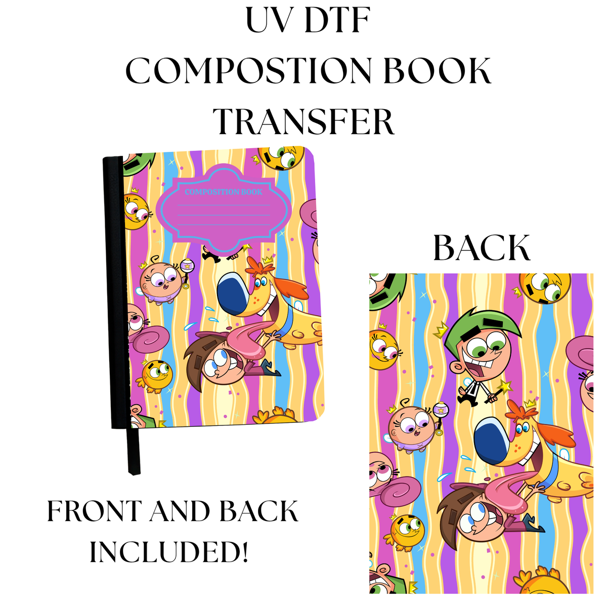 UV DTF Transfer for Composition Fairy