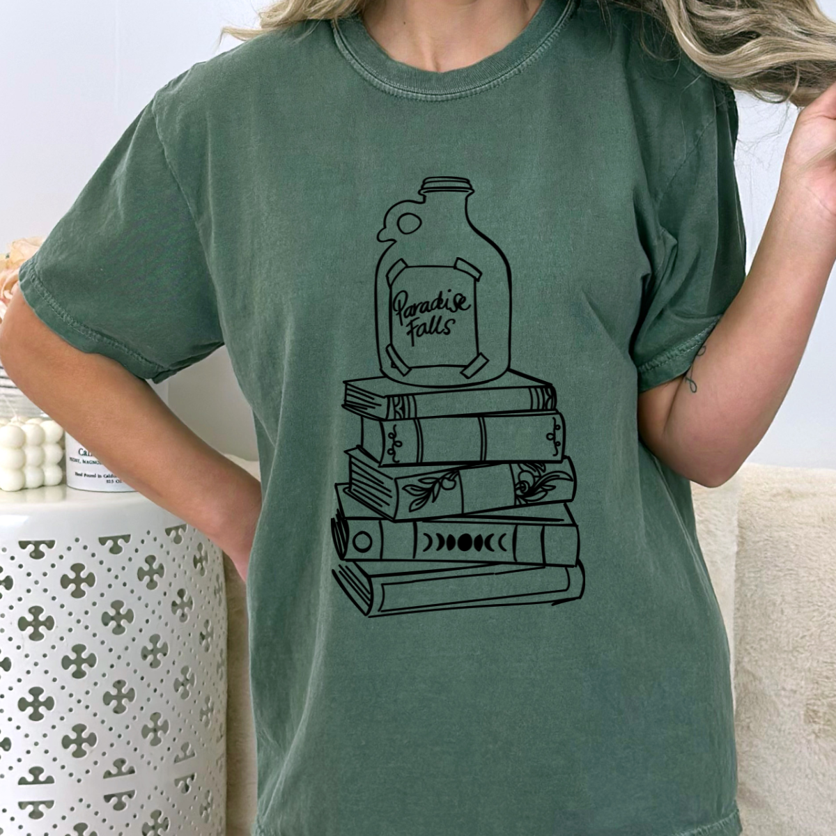 Paradise Falls Dtf Transfer