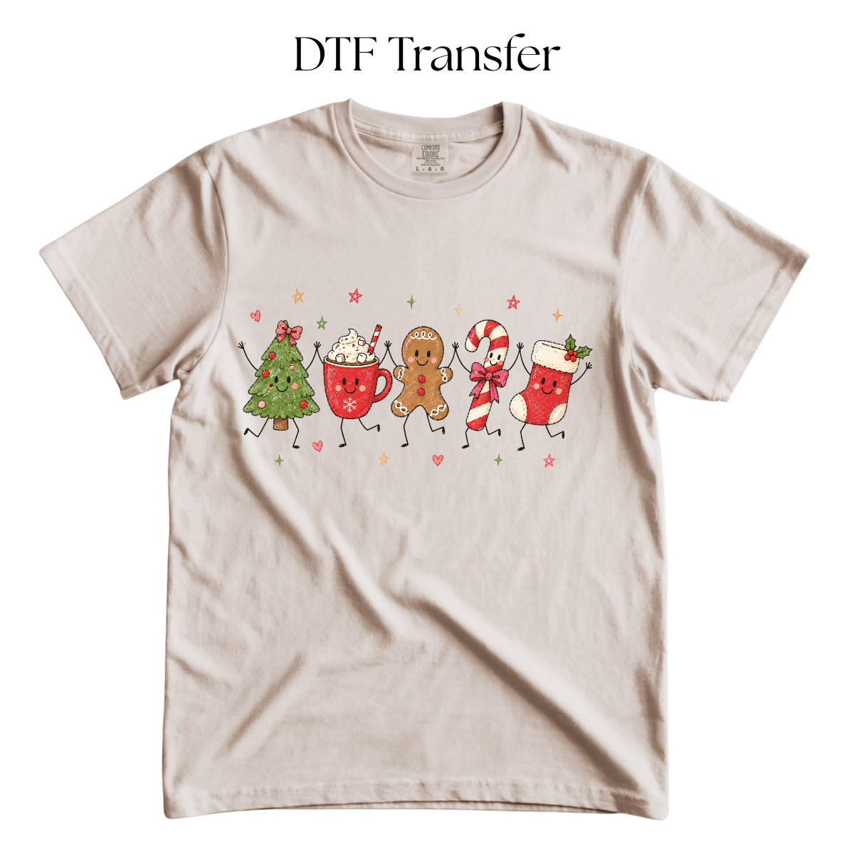 Christmas Things DTF Transfer