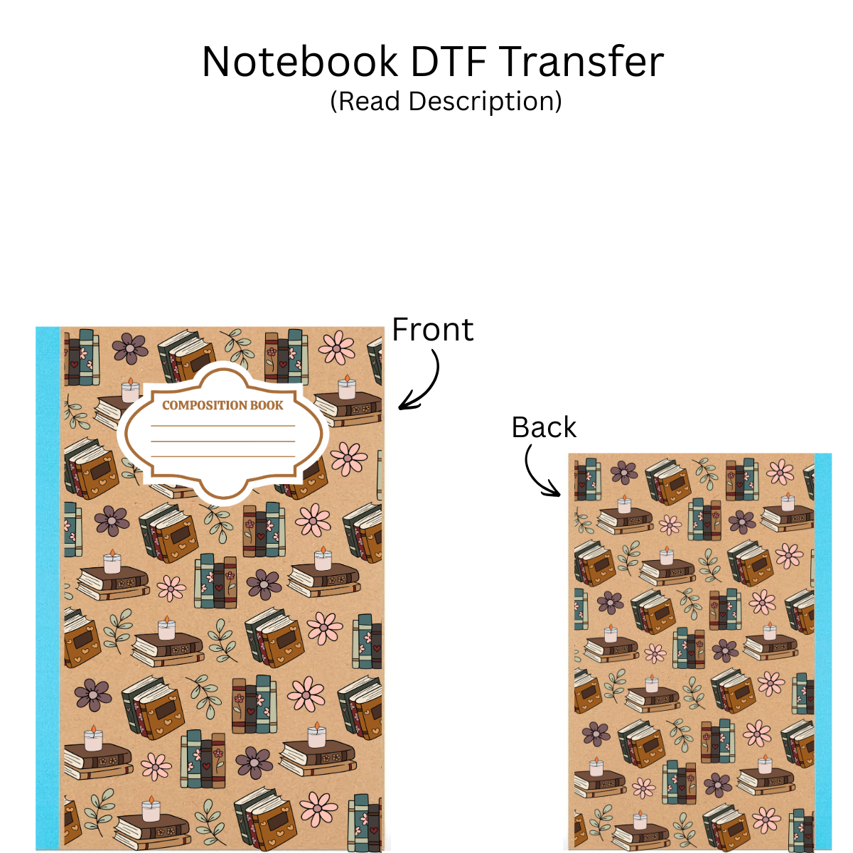 Brown Mauve Books Kraft Notebooks