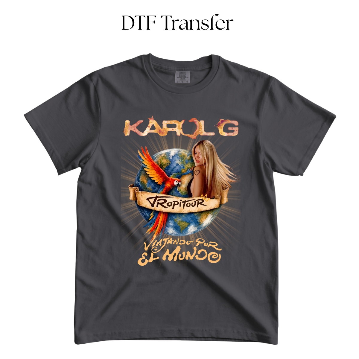 Viajando Por El Mundo DTF TRANSFER
