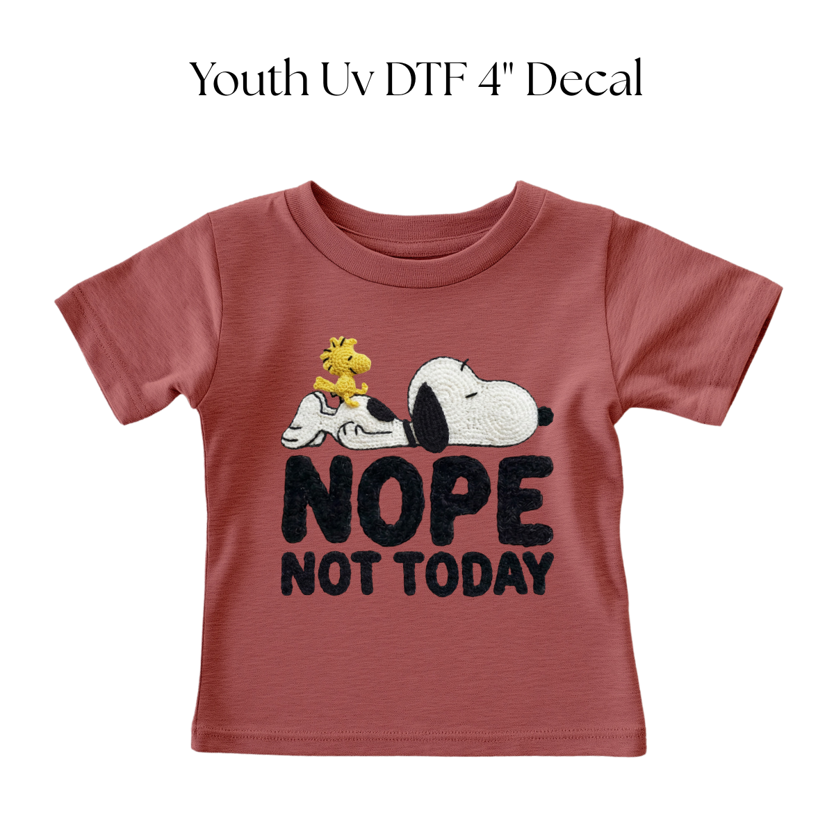 YOUTH Snoop Nope Not Today DTF Transfer