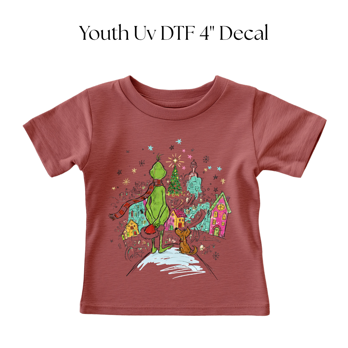 YOUTH  Green Monster Town DTF Transfer