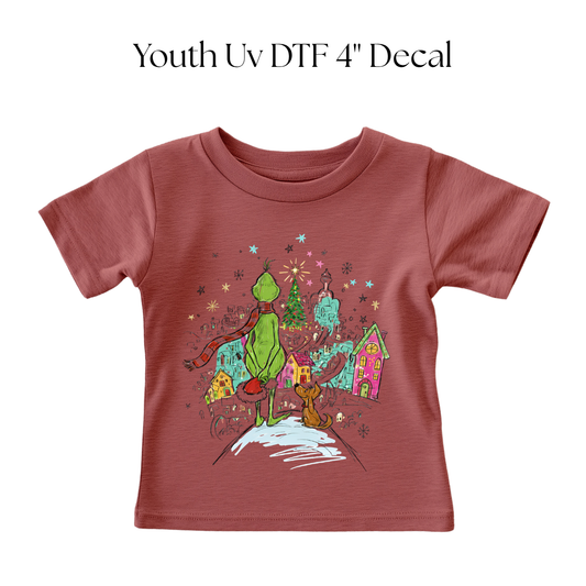 YOUTH  Green Monster Town DTF Transfer