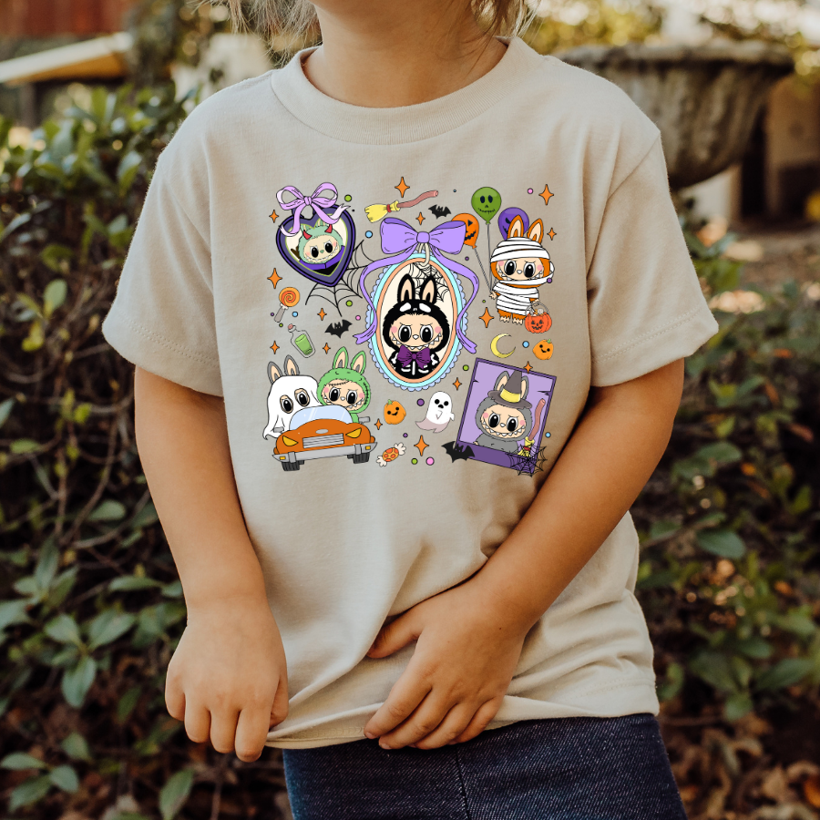 YOUTH Bubu Halloween Frames Dtf Transfer