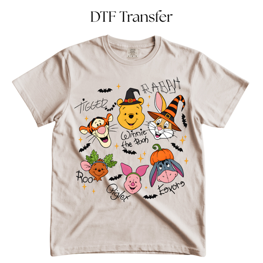 Bear Friends Halloween DTF Transfer
