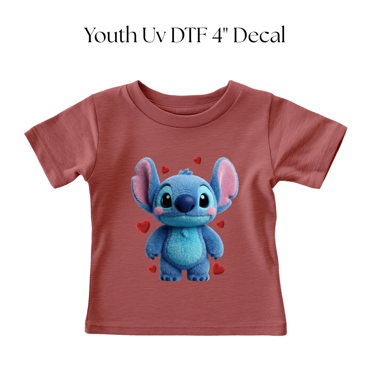 YOUTH Valentine Blue Alien DTF Transfer