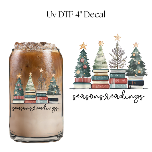 Seasons Readings 4” UV DTF Decal