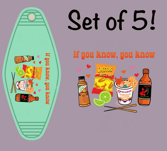 If You Know You Know Hispanic Life (MOTEL KEYCHAIN)