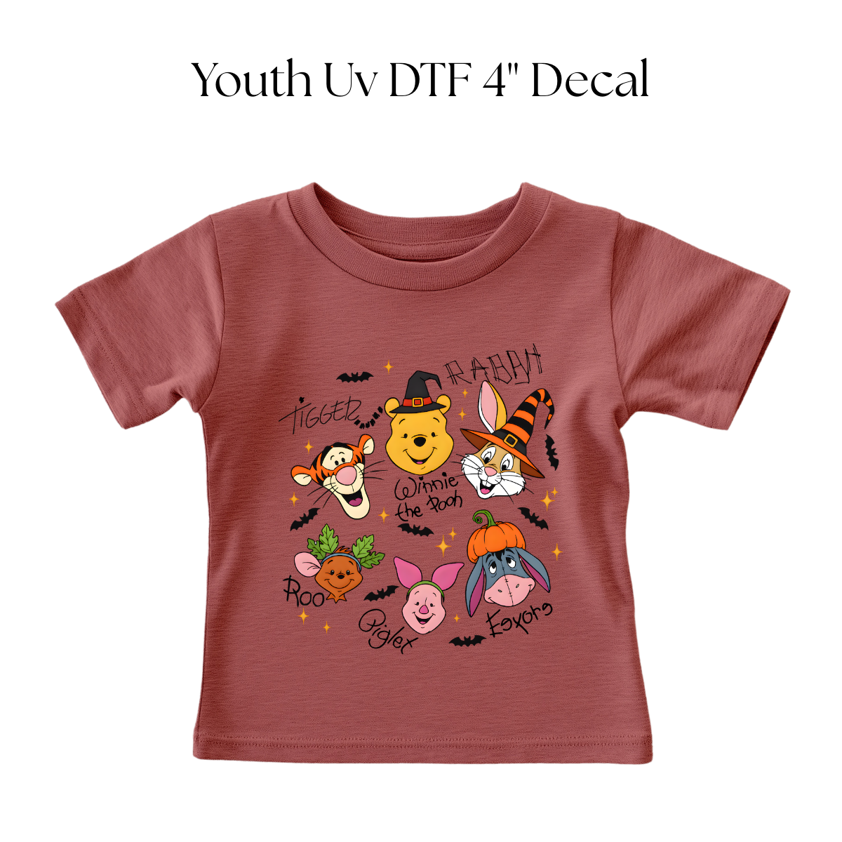 YOUTH Bear Friends Halloween DTF Transfer
