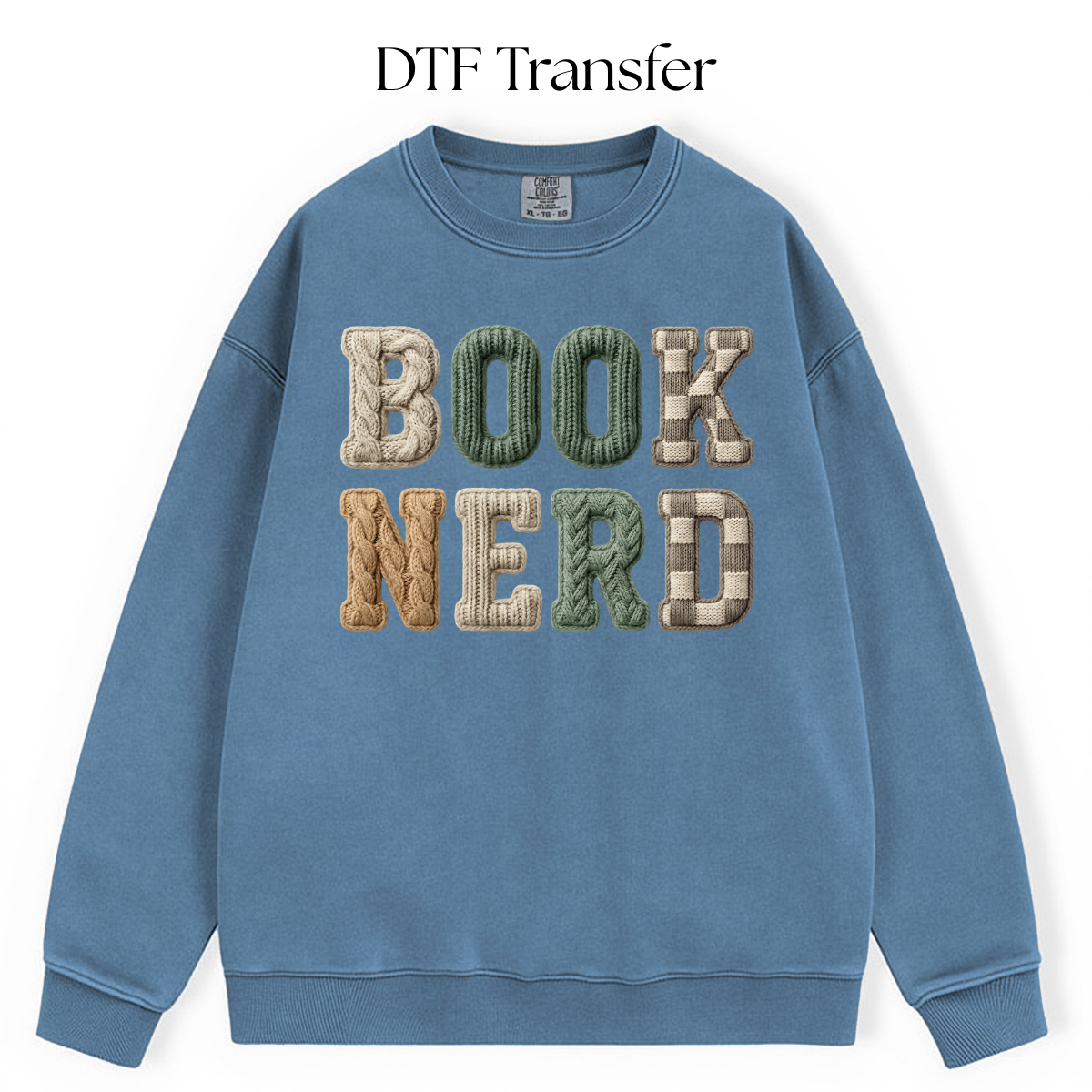 Book Nerd DTF Transfer