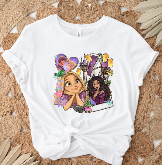 Long Hair Cartoon DTF TRANSFER