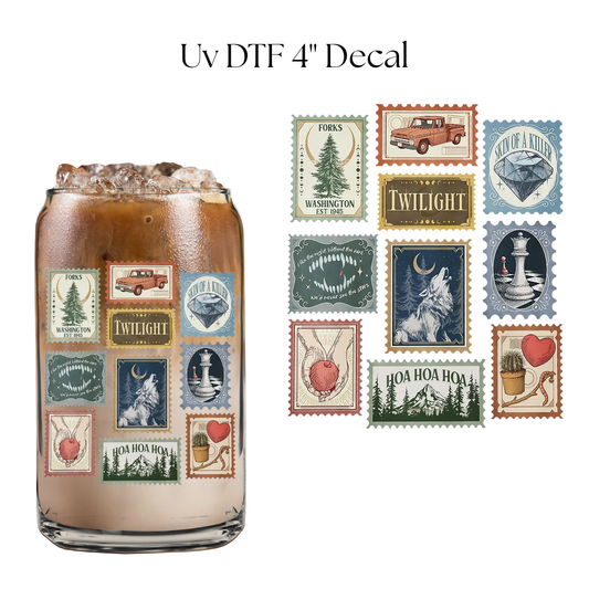 Vampire Stamps 4” UV DTF Decal