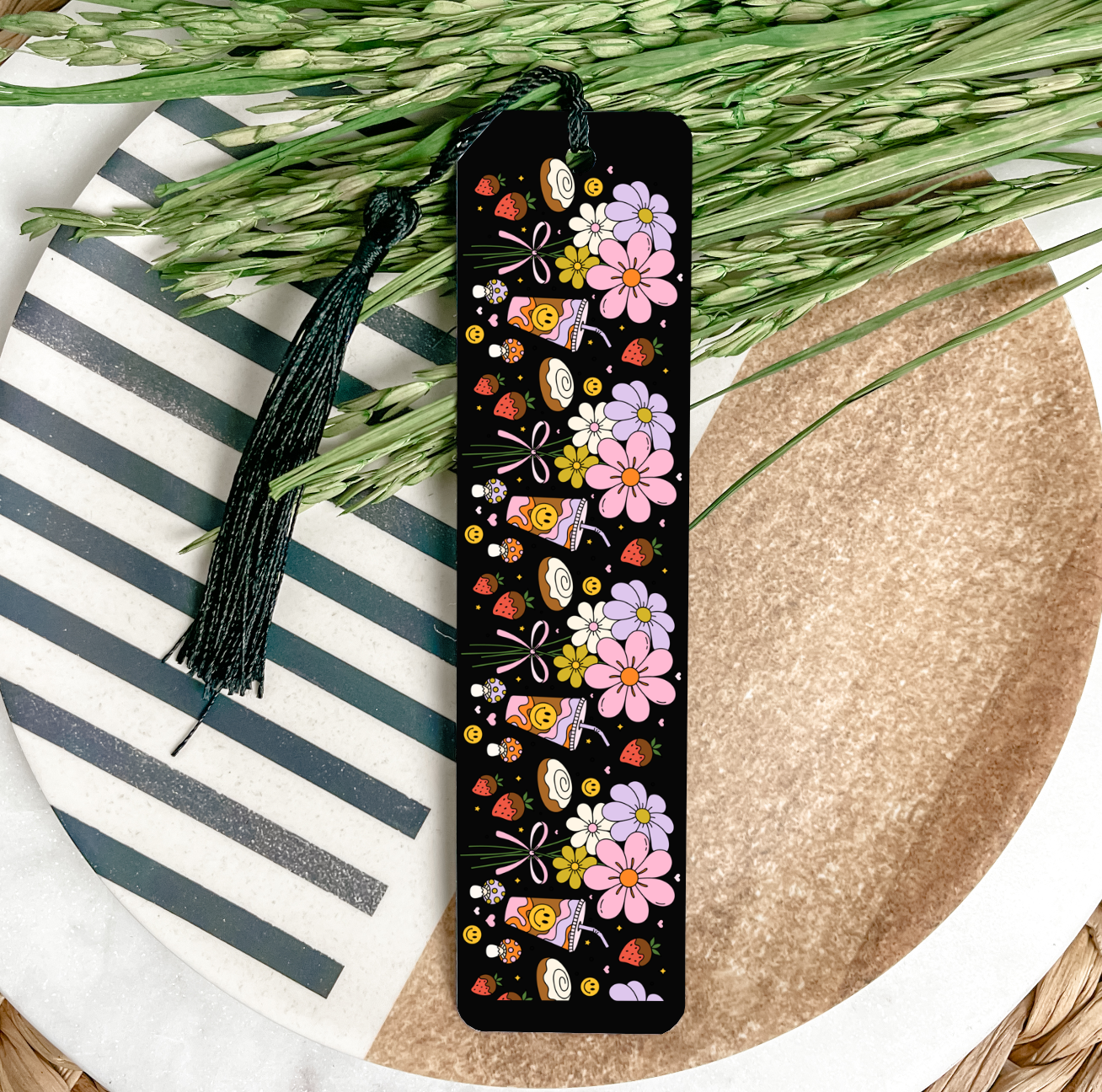 Flower Bouquet UV BOOKMARK