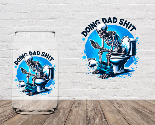 Doing Dad Things 4" UV DTF