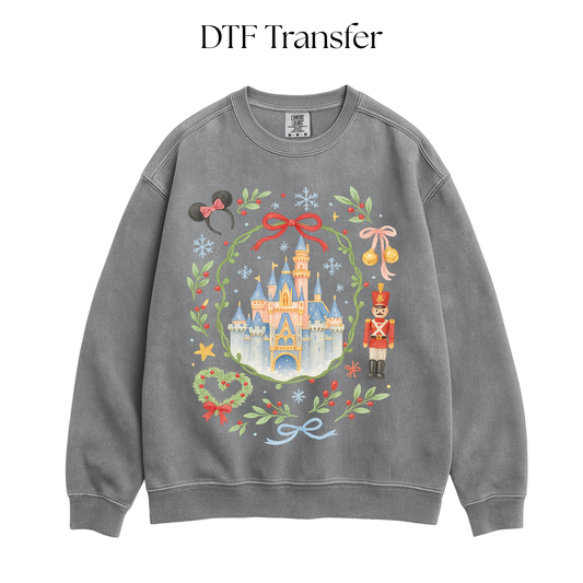 Happy Place Christmas DTF Transfer