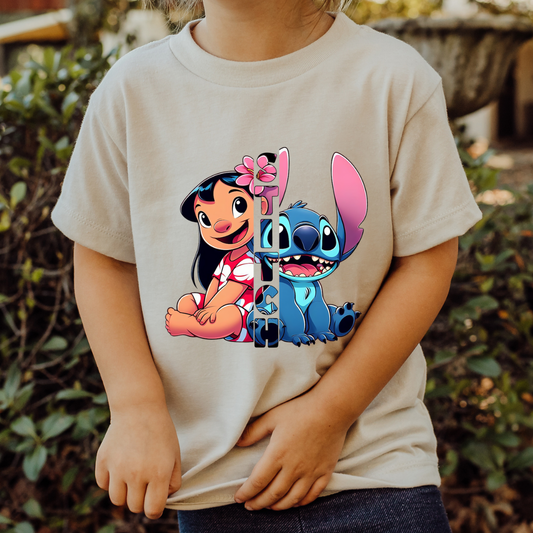 YOUTH Girl and Blue Alien DTF Transfer