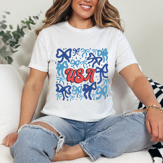 USA Bows Dtf Transfer