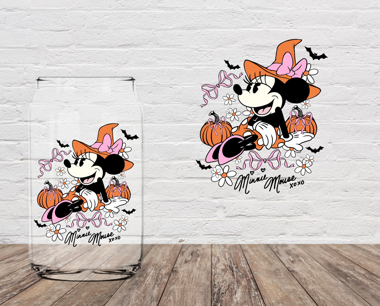 Witchy Mouse SEASONAL 4" UV DTF