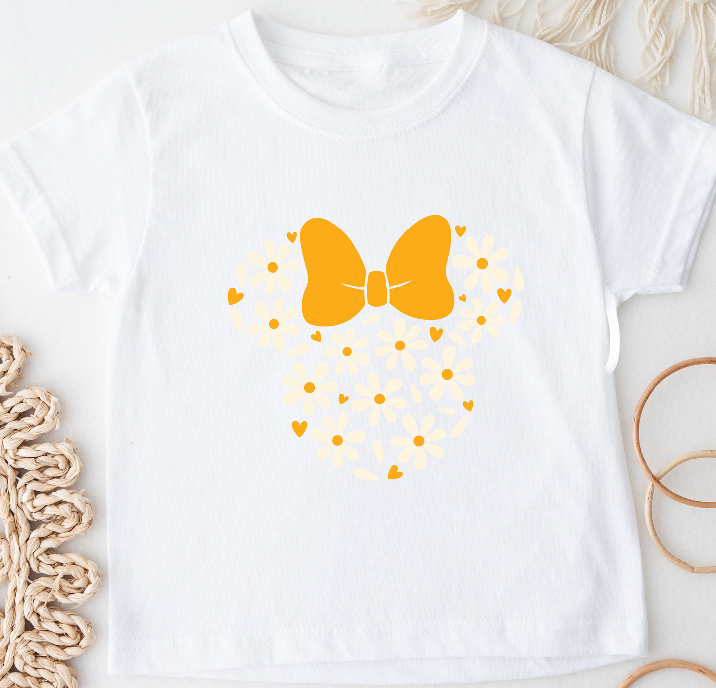 Magical Daisies Face DTF Transfer