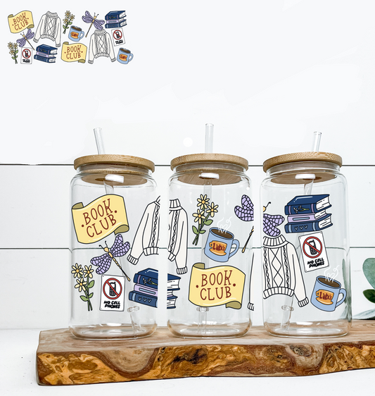 No Cell Phone Club UV DTF DOUBLE SIDED