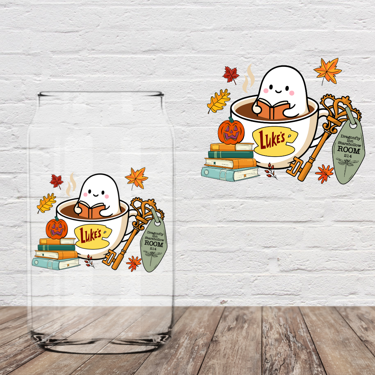 Luke Ghostie 4" UV DTF (print to order)