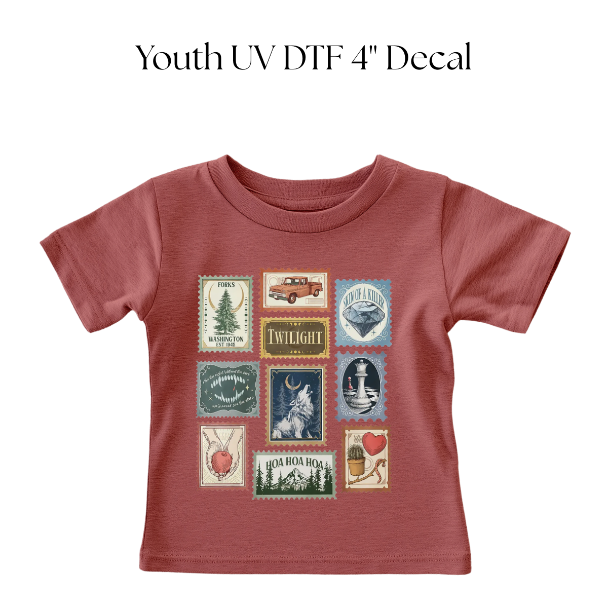 YOUTH Vampire Stamps DTF Transfer