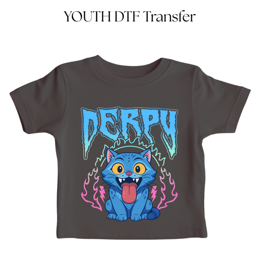 YOUTH Derpy Blue Dtf Transfer