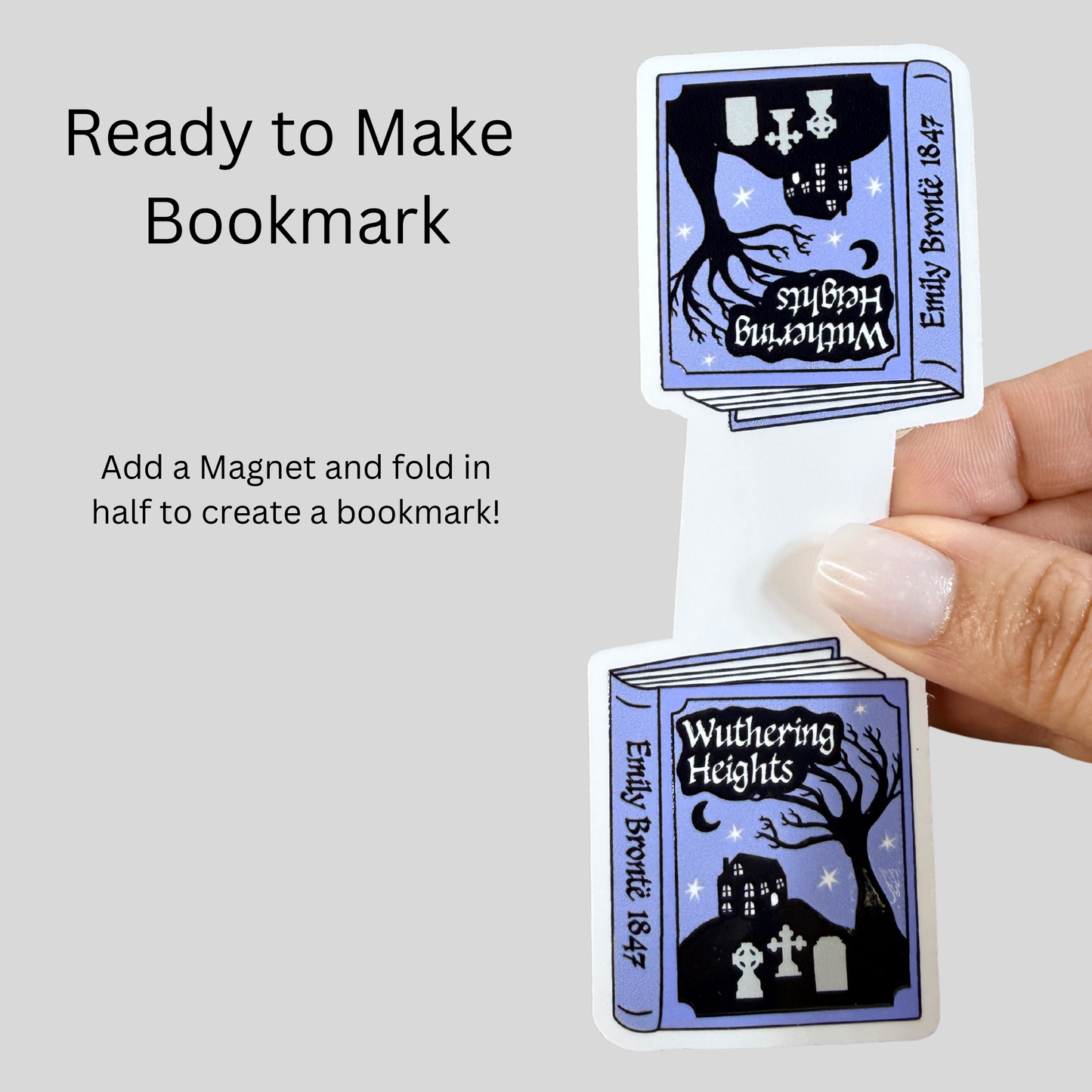 WH Books Magnetic Bookmark DIY