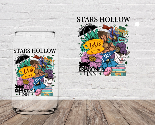 Stars H Dark Colors 4" UV DTF