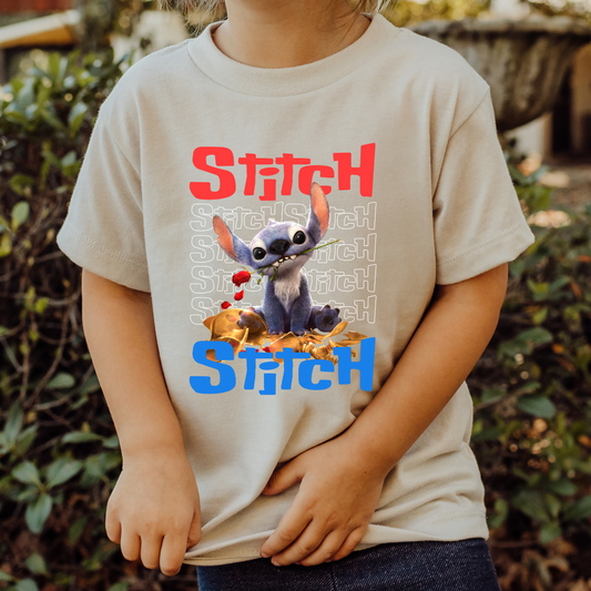 YOUTH Blue Alien List DTF Transfer