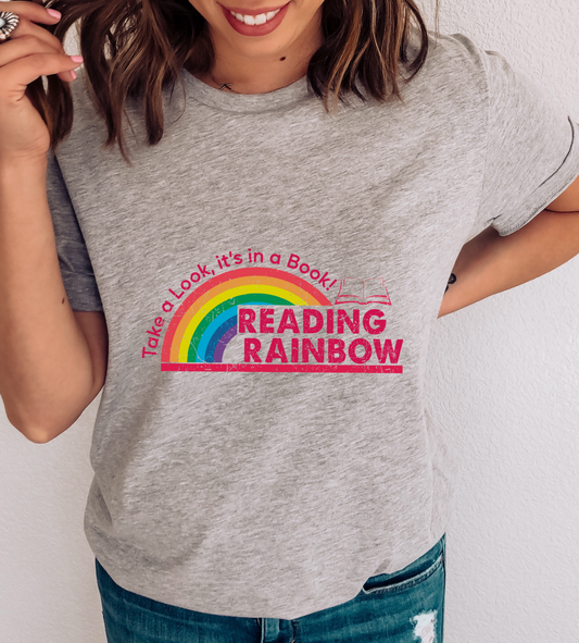 Take A Look, It's in A Book! DTF TRANSFER