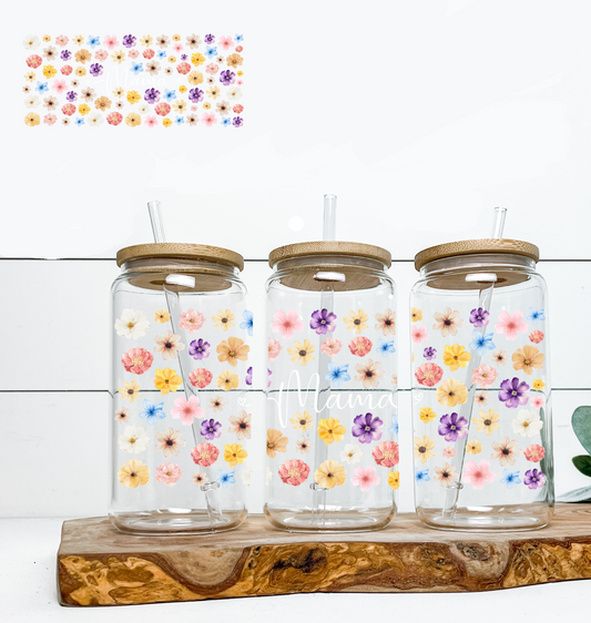 Mama Flowers UV DTF DOUBLE SIDED