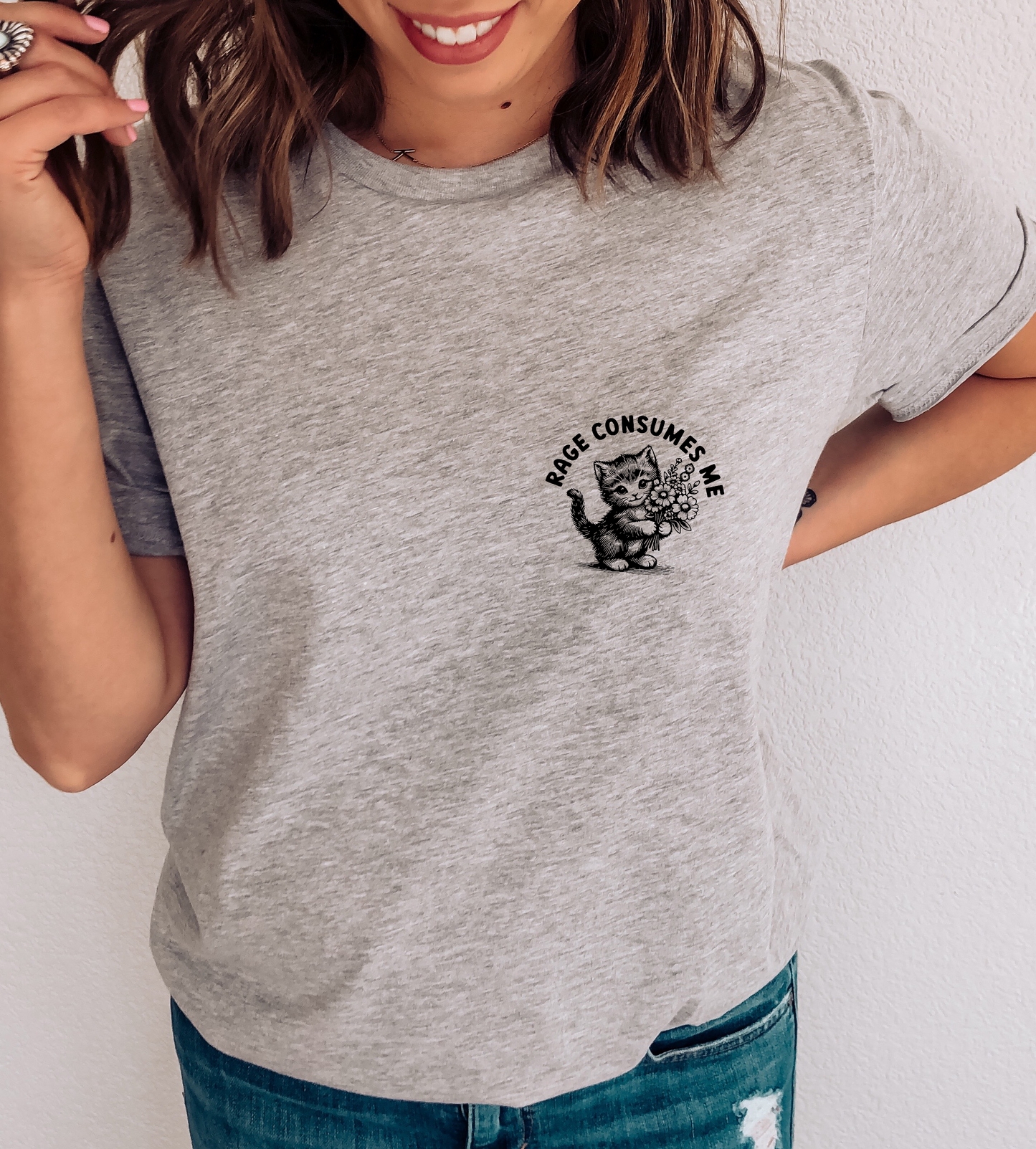 Rage Consumes Me (BLACK) SINGLE COLOR DTF TRANSFER