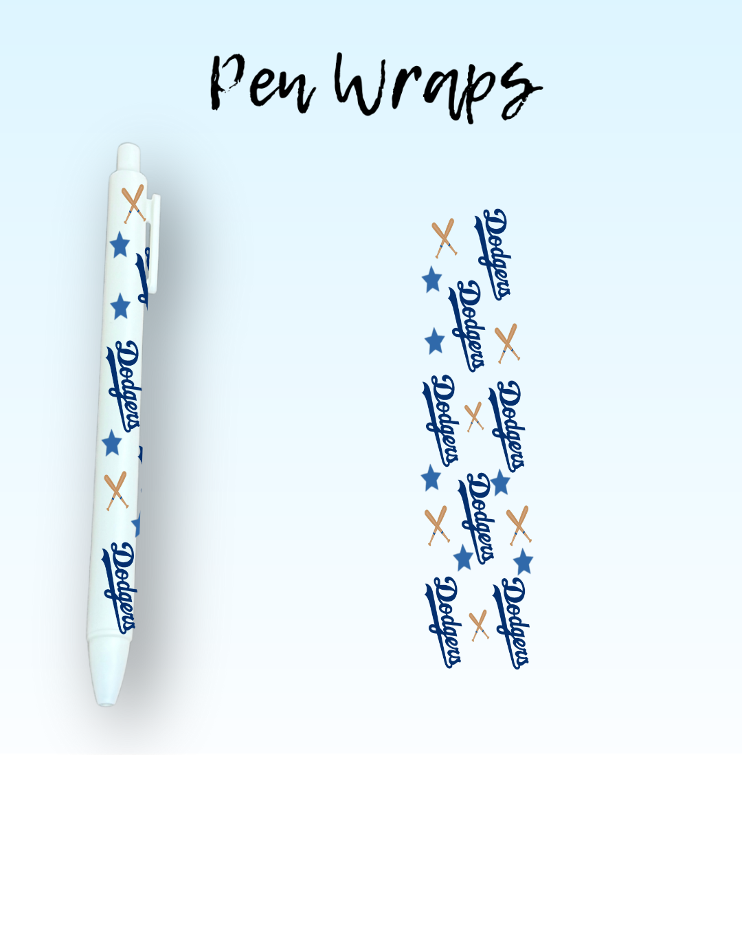 Dod Pen Wrap For Ballpoint Pen UV DTF