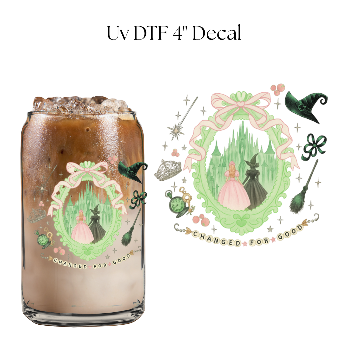 Changed for Good 4” UV DTF Decal