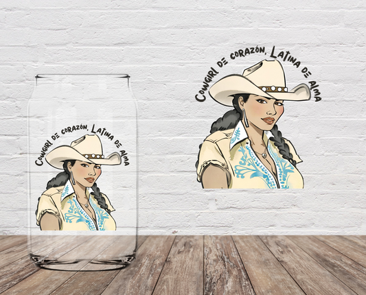 Cowgirl De Corazon 4” UV LAST CHANCE