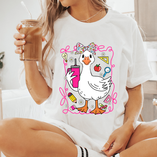 Goose Teacher DTF Transfer