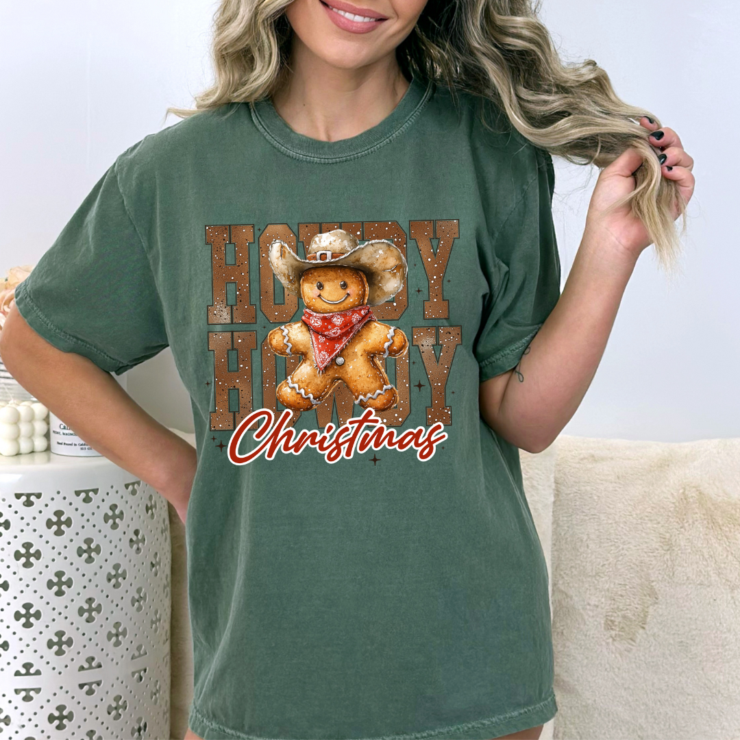 GOOD Howdy Christmas Gingerbread DTF