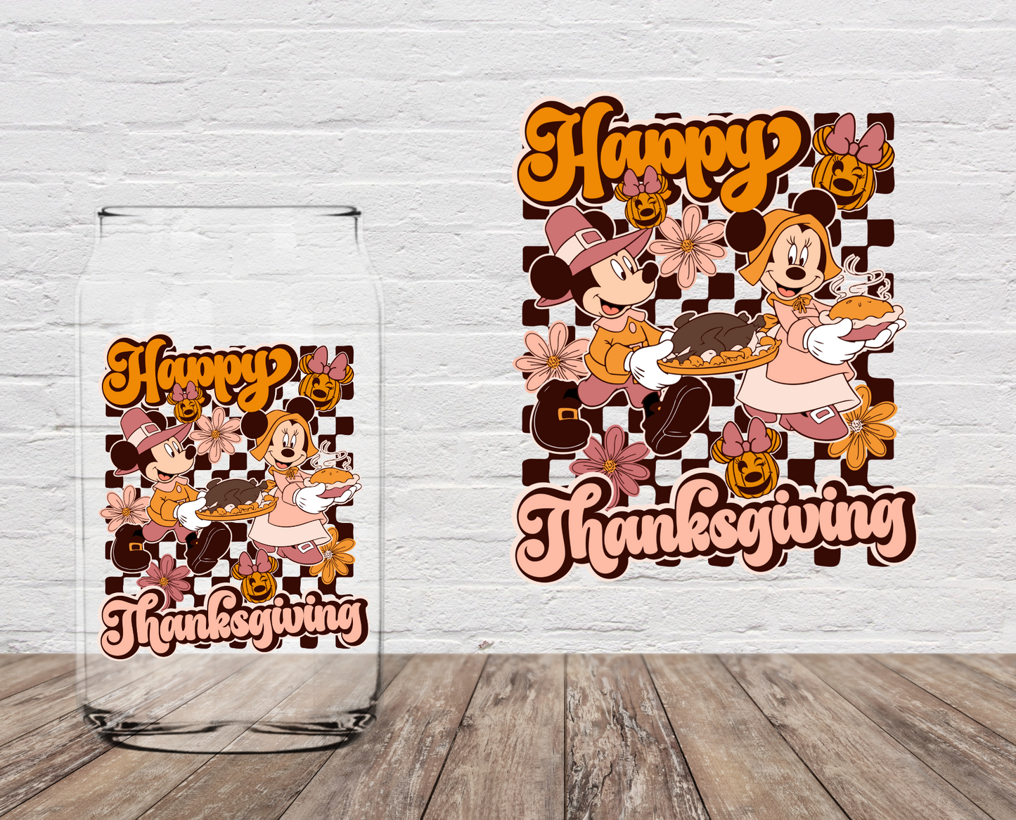 GOOD Happy Magical Thanksgiving 4" UV DTF