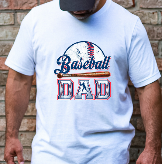 Baseball Dad DTF TRANSFER
