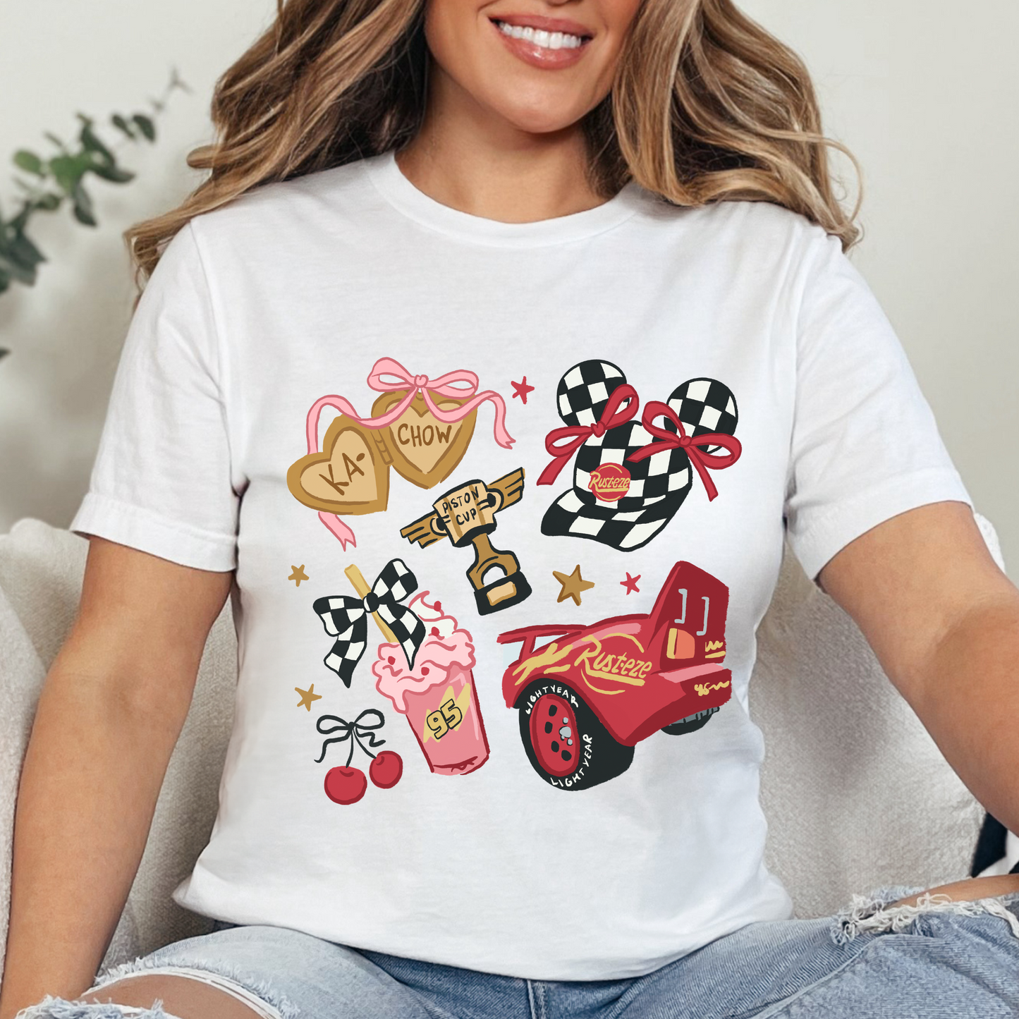 Cars Coquette DTF Transfer