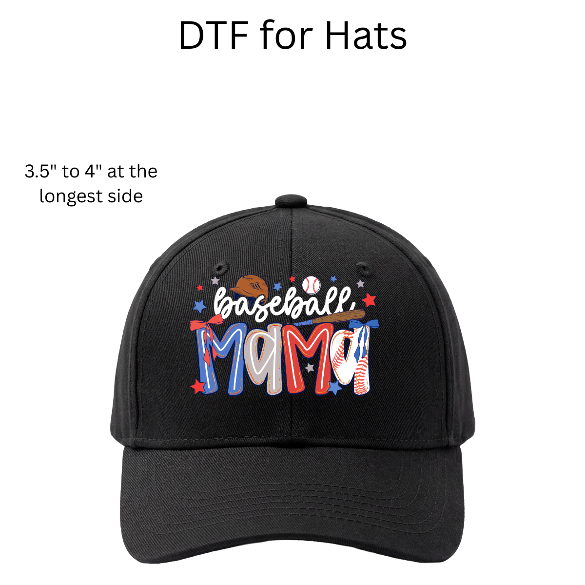 Baseball Mama DTF Transfers