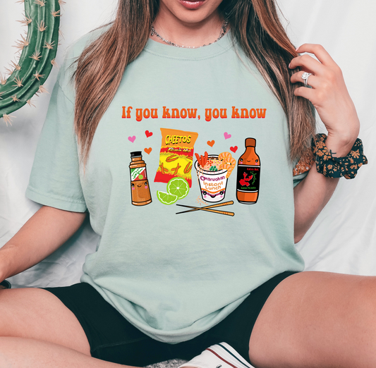 If You Know You Know Hispanic Things DTF Transfer