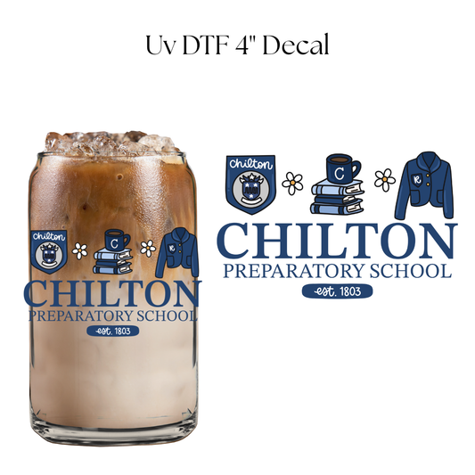 CHILT Preparatory School 4" UV DTF