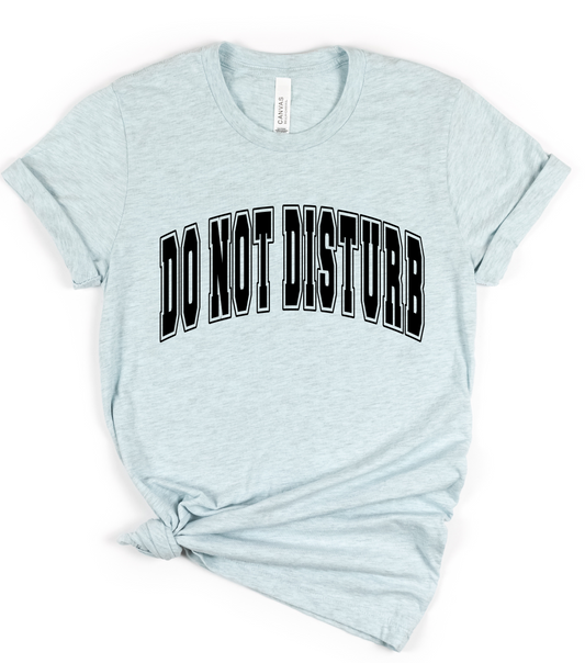 Do Not Disturb Screen Print