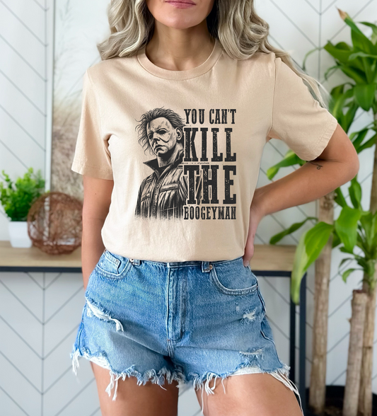 You Can't Kill The Boogey (BLACK) SINGLE COLOR DTF TRANSFER