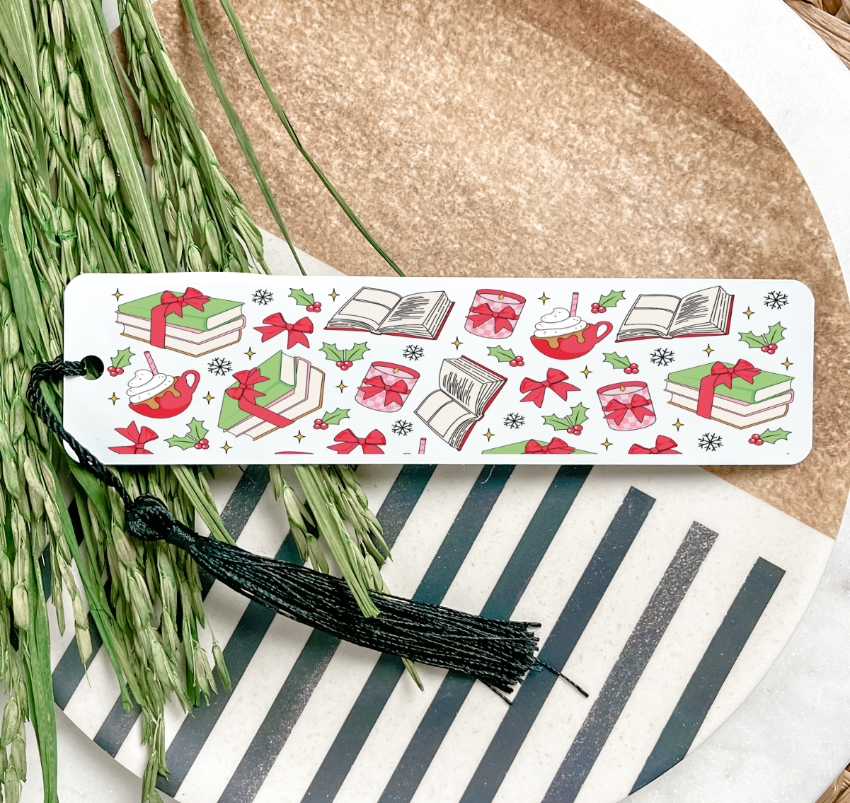 GOOD Christmas Stack UV DTF Bookmark DOUBLE SIDED