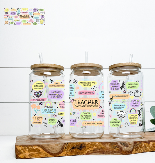 Teacher Daily Affirm UV WRAP